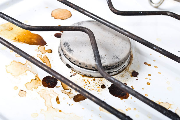 True or False: Greasy Stovetops Can Only Be Cleaned with Industrial Chemicals.