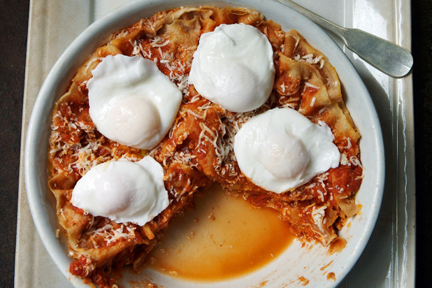 Sardinian Flatbread 'Lasagna'