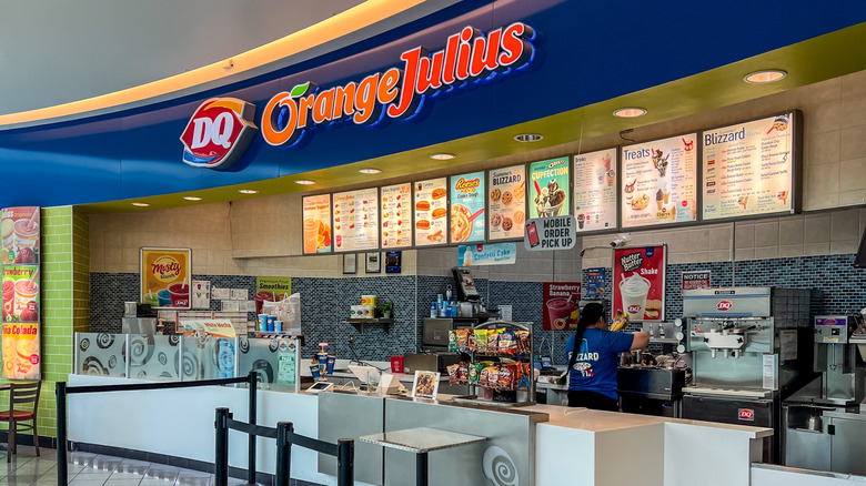DQ/Orange Julius storefront