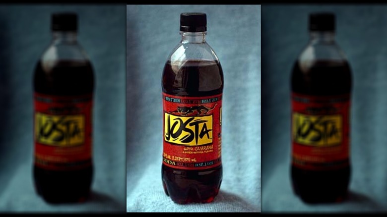 bottle of josta soda