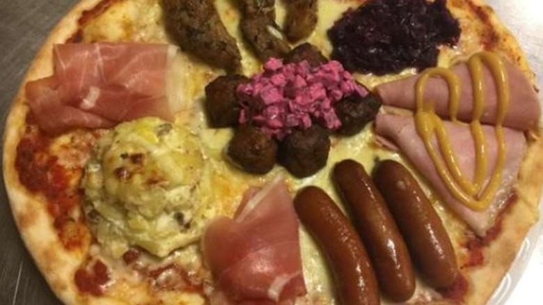 Christmas morning pizza from Sweden