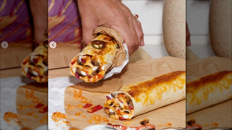Grilled Cheese Burrito