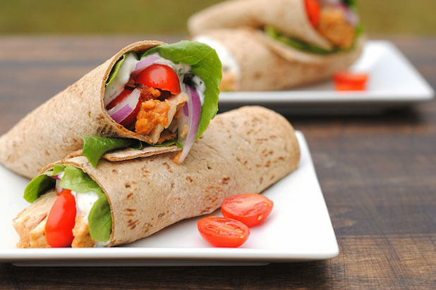 Tandoori Chicken Wraps Recipe
