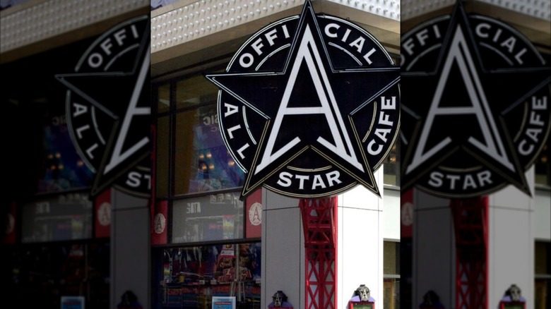 All Star Cafe sign