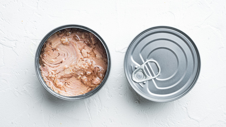 albacore tuna in tin