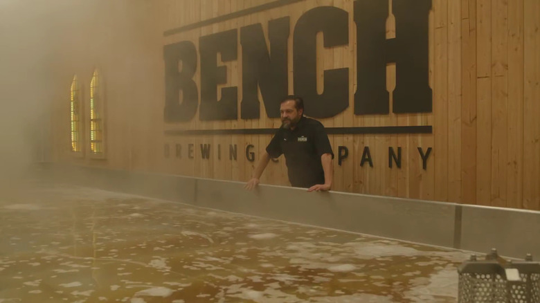 Beer cooling in a koelschip