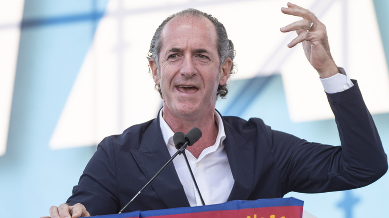 Luca Zaia talking