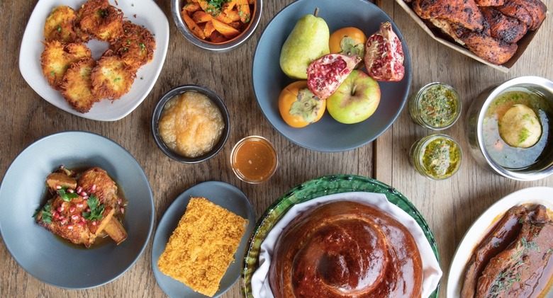 akasha Richardon's yom kippur spread