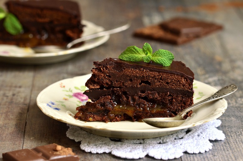 Chocolate Bourbon Torte