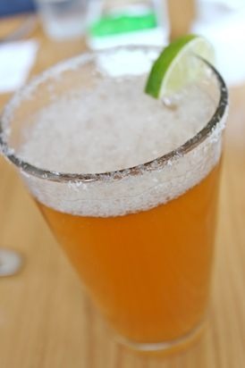 Michelada at Seersucker in Brooklyn, NY