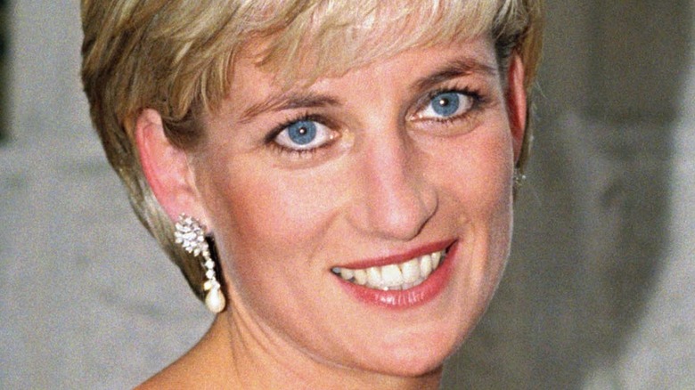 Princess Diana smiling