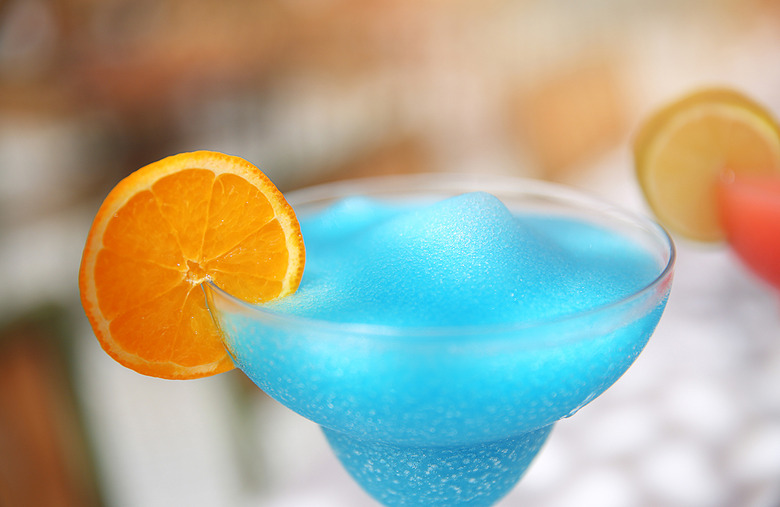 Iowa: Frozen blue water margarita