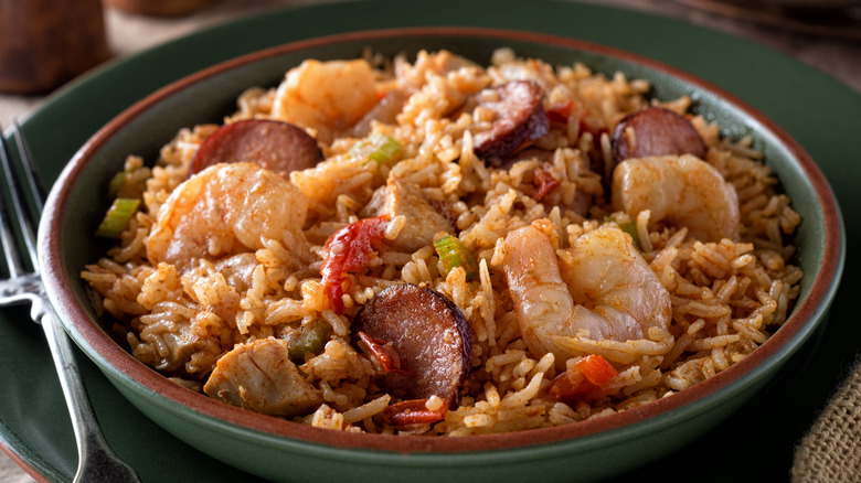 jambalaya in a bowl