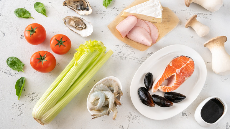 Umami rich foods
