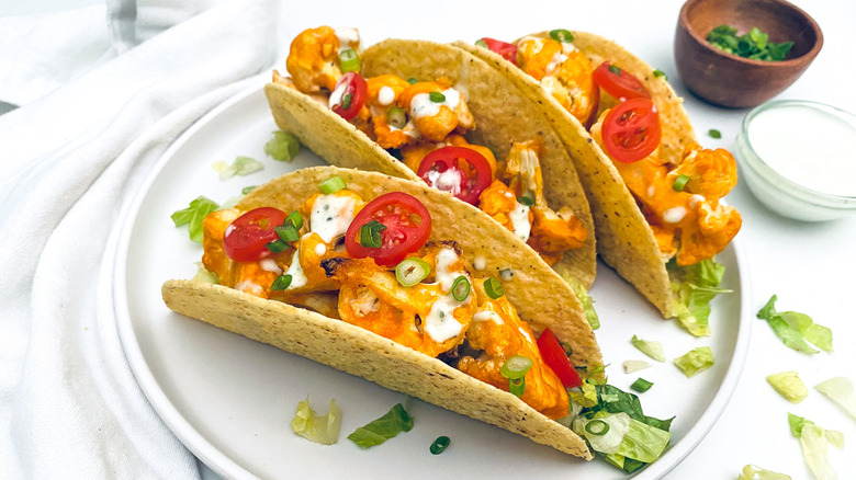 vegetarian cauliflower tacos