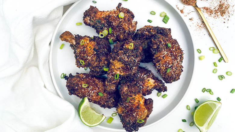 air fryer jerk chicken wings