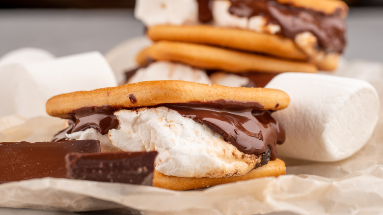 S'mores close-up