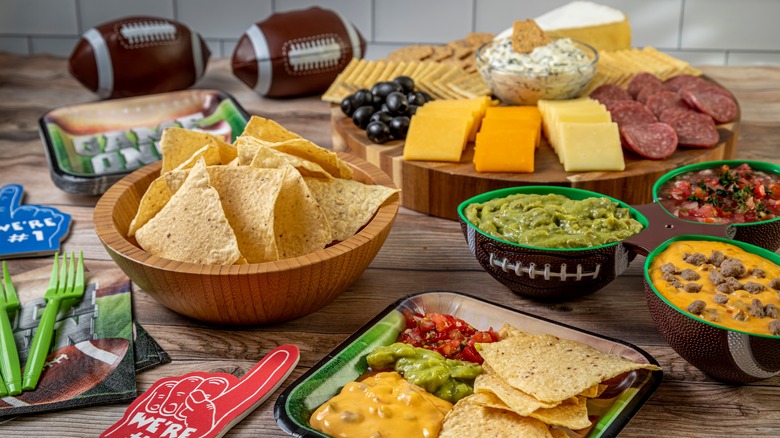 Football party snacks