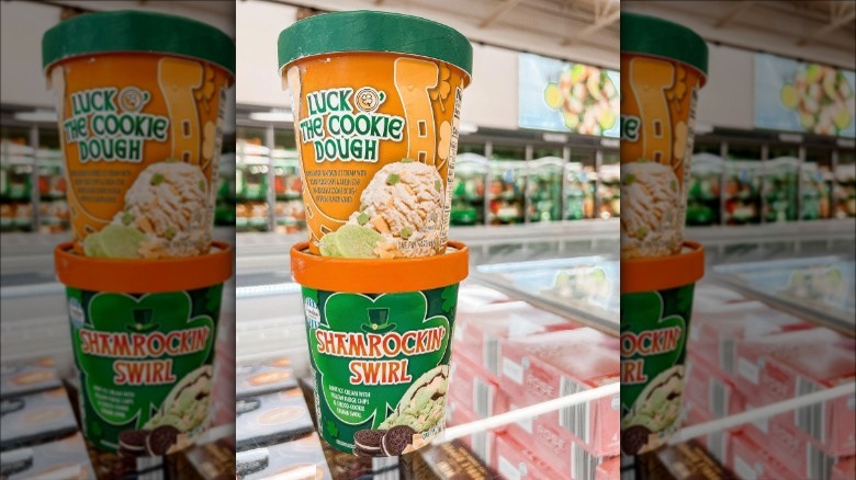 Aldi St. Patrick's Day ice cream