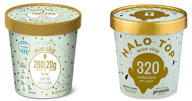aldi and halo top ice cream