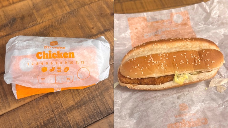 Burger King's Original Chicken Sandwich