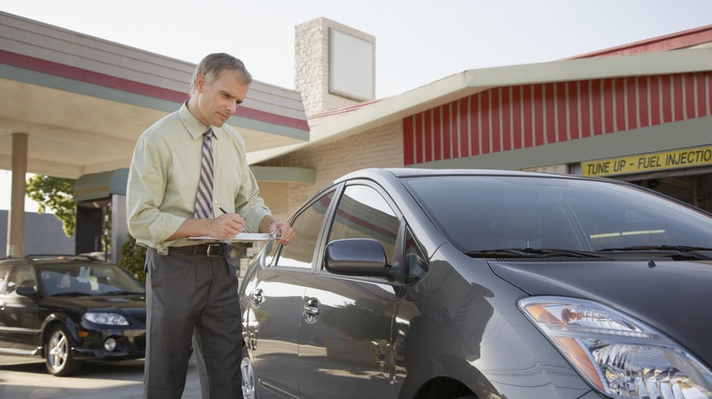 Car rental agent