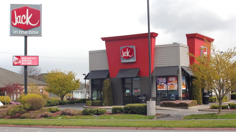 Jack in the Box breakfast sign