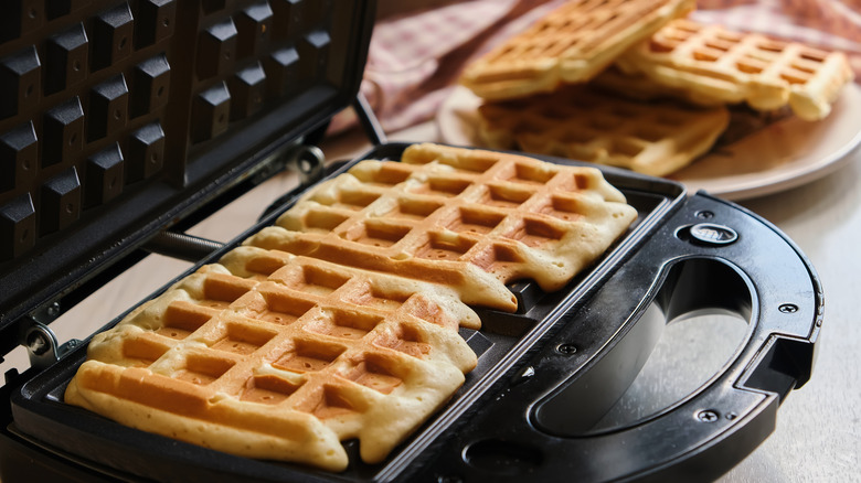 Corned Beef Waffles