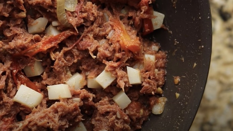 Filipino Style Corned Beef