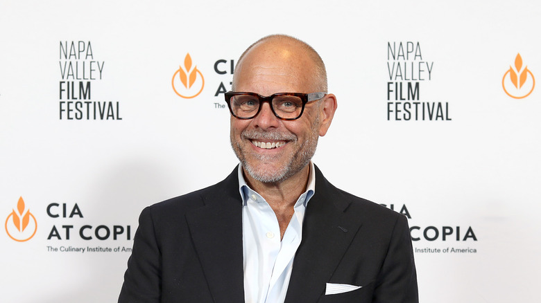 Alton Brown smiling