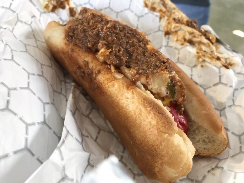 33) Martinsville Speedway, Ridgeway, Va.: Chili Dog