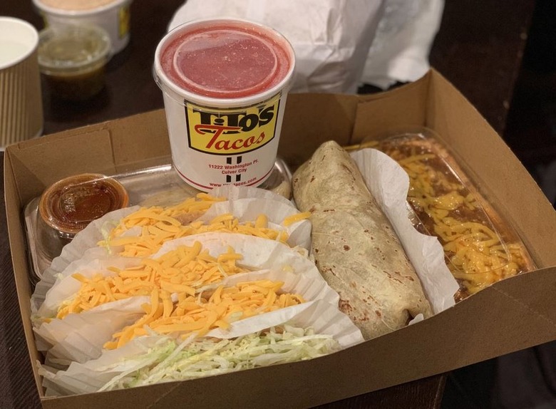 #41 Tito's Taco With Cheese, Tito's Tacos (Culver City, California)