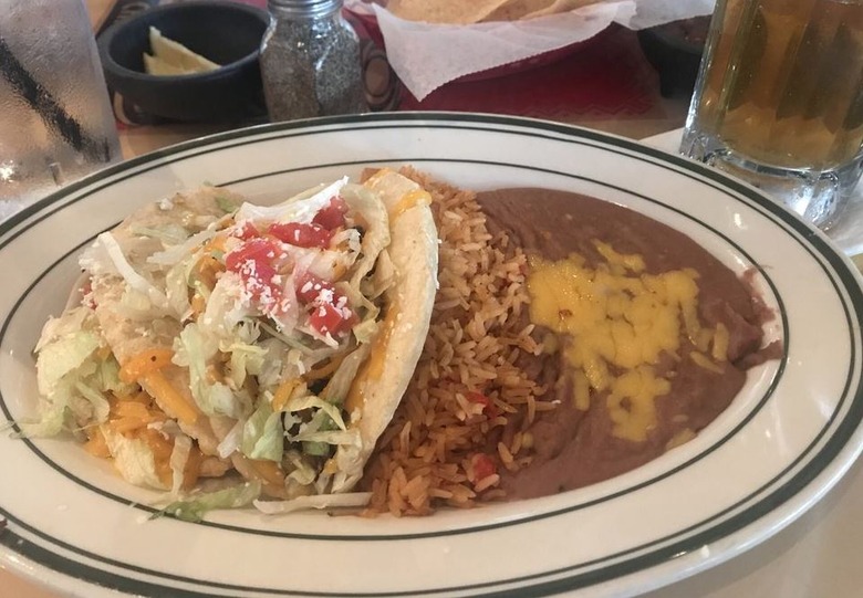#13 Chicken Puffy Taco, El Real Tex-Mex Café (Houston, Texas)