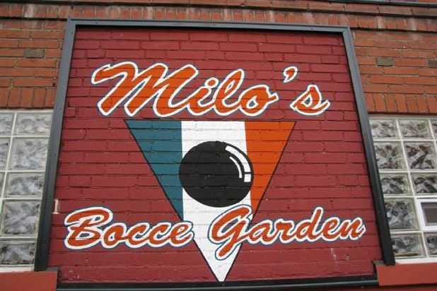Milo's Bocce Garden, St. Louis, Mo.
