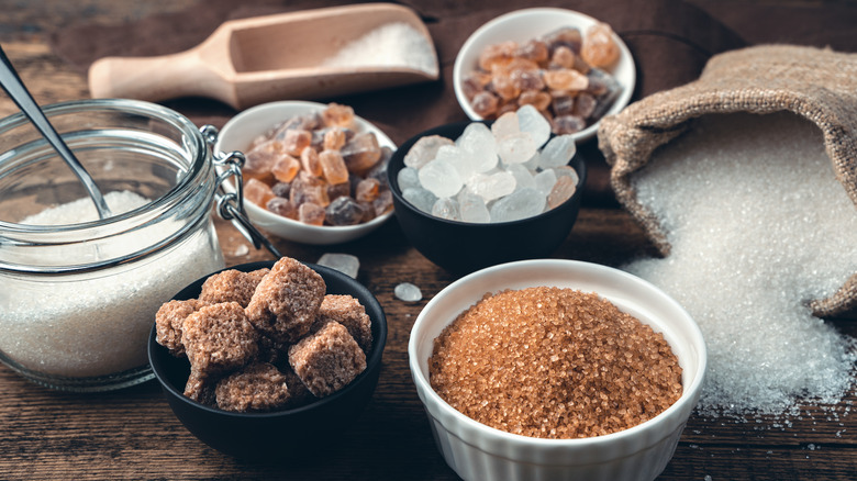 Types of sugar