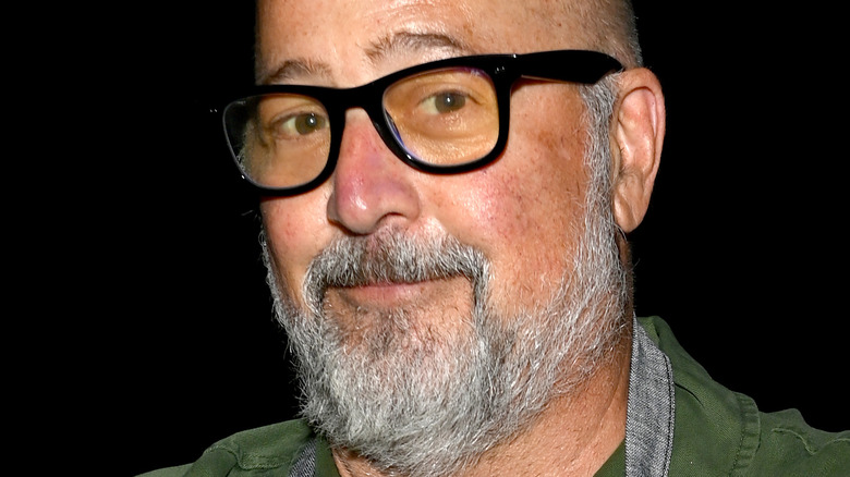 Close-up of Andrew Zimmern
