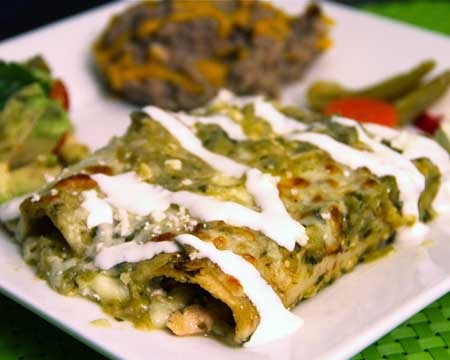 Angie's Enchiladas Verdes