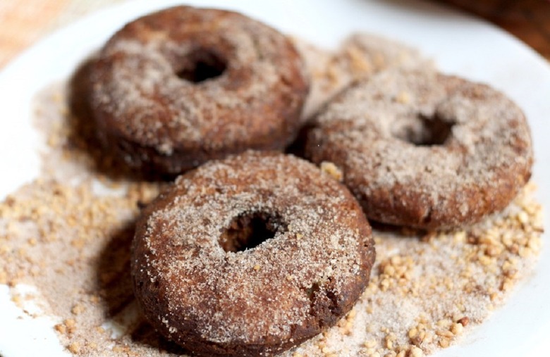 Apple Cider Brickel Doughnuts