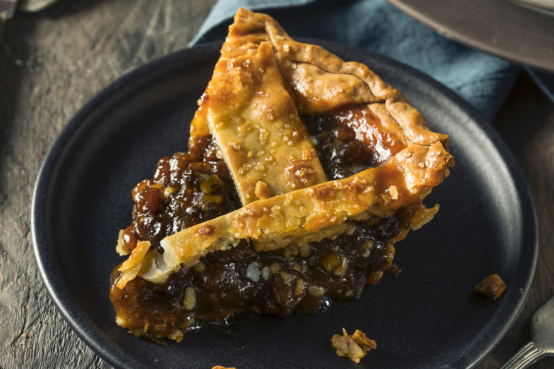 Apple cinnamon mincemeat pie