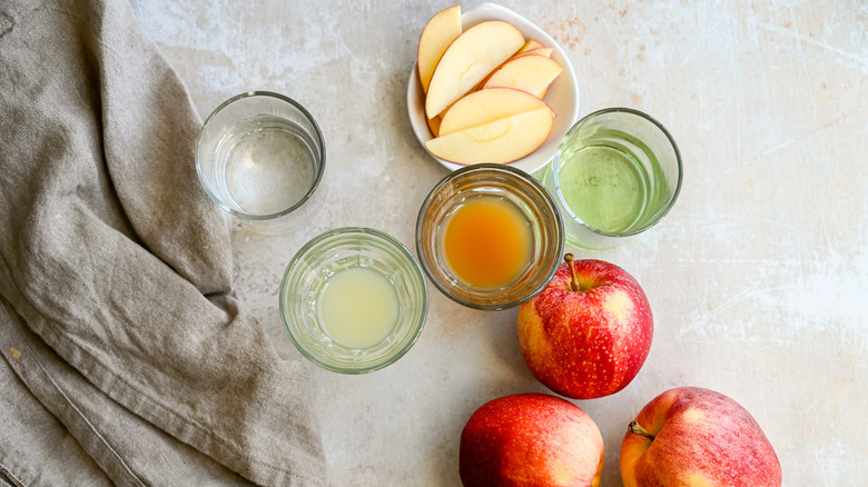 ingredients for apple martini