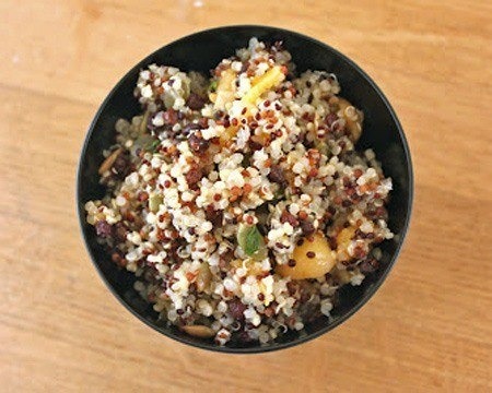 Apricot Cilantro Quinoa Pilaf