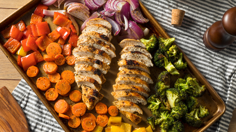 sheet pan dinner