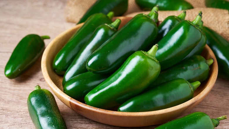 jalapenos in a bowl