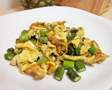 Asparagus Scramble