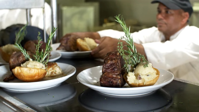 Steaks at Old Homestead