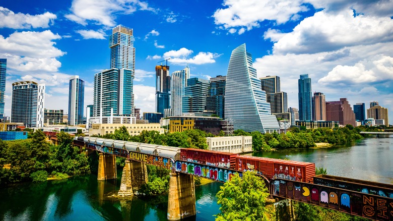 downtown Austin skyline