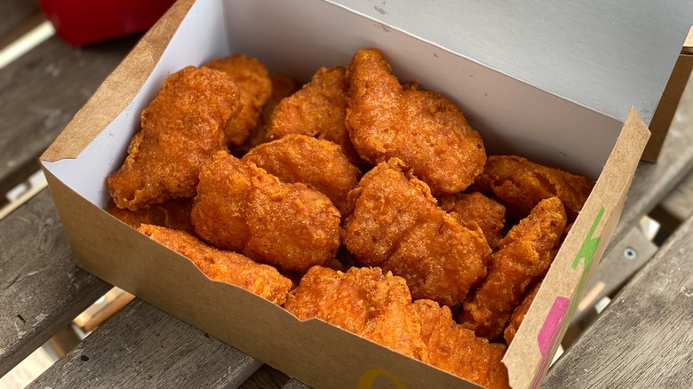 box of Chicken McNuggets
