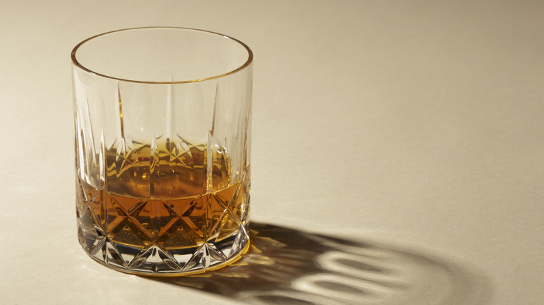 Glass of whiskey