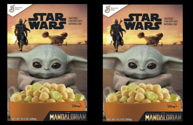 baby yoda cereal