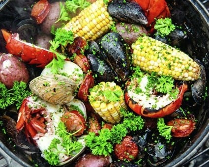 Backyard Clambake on Your Grill